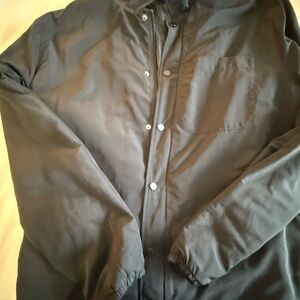 Womens Black Cropped Alo Jacket